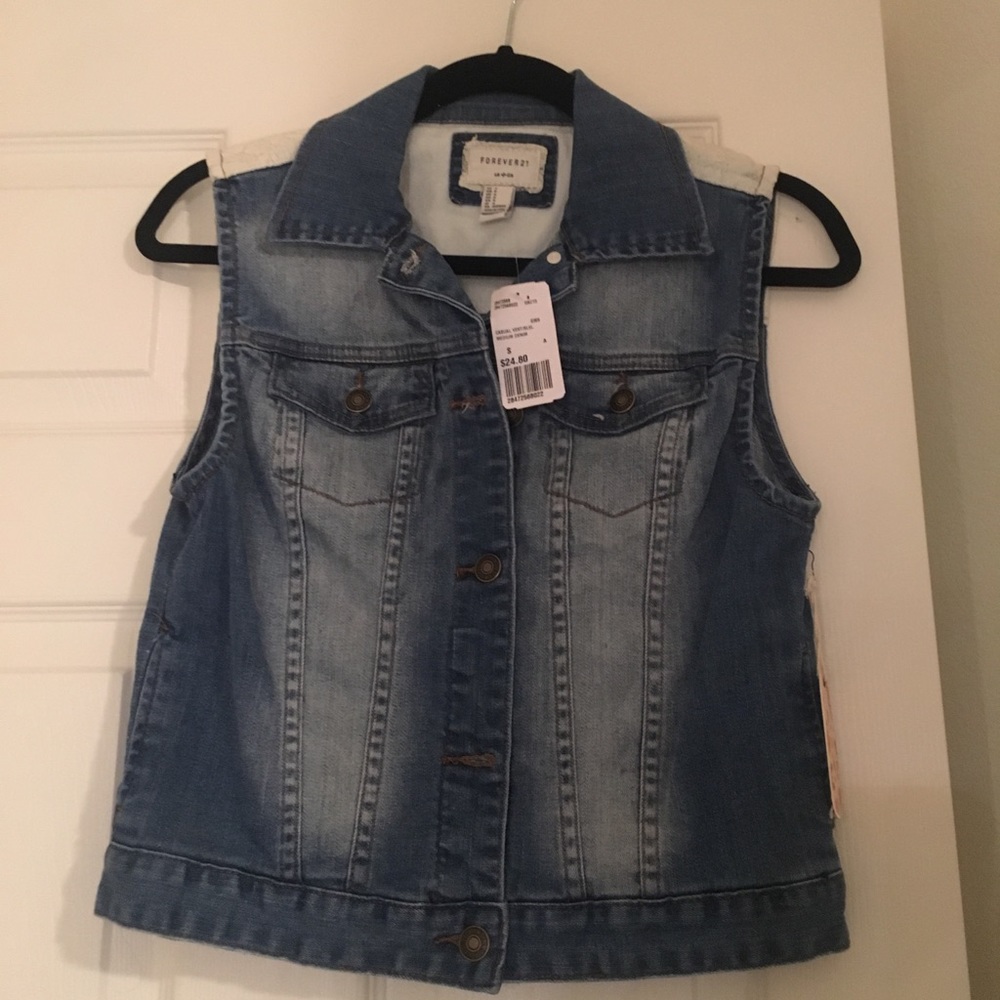 Jean vest.